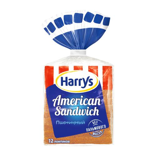

Хлеб Harry's American Sandwich пшеничный 470 г