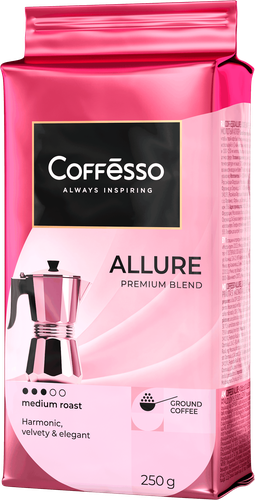 

Кофе молотый Coffesso Allure 250 г