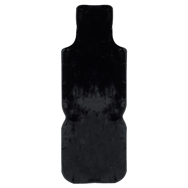 Ермак накидка меховая, полиэстер, 142х53 см, черный