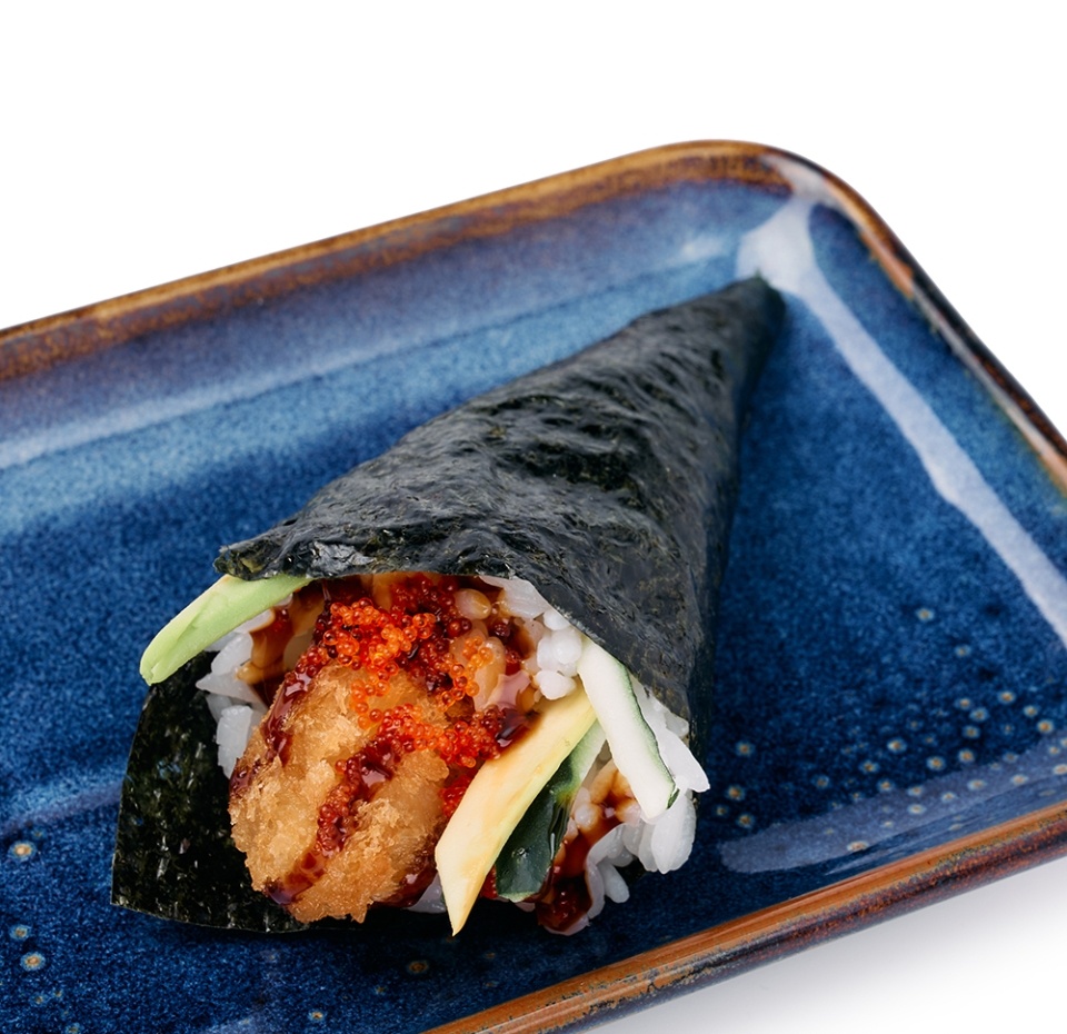 

Темаки с креветкой торпедо, 70 г