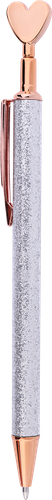 

Ручка шариковая Крок&Дилли Сердце, автоматическая, синий, в ассортименте