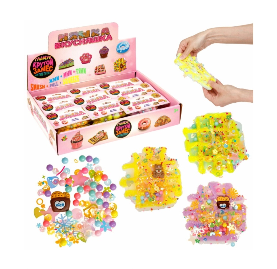 

Игрушка антистресс 1Toy Крутой замес Венская вафля 1 шт. в ассортименте