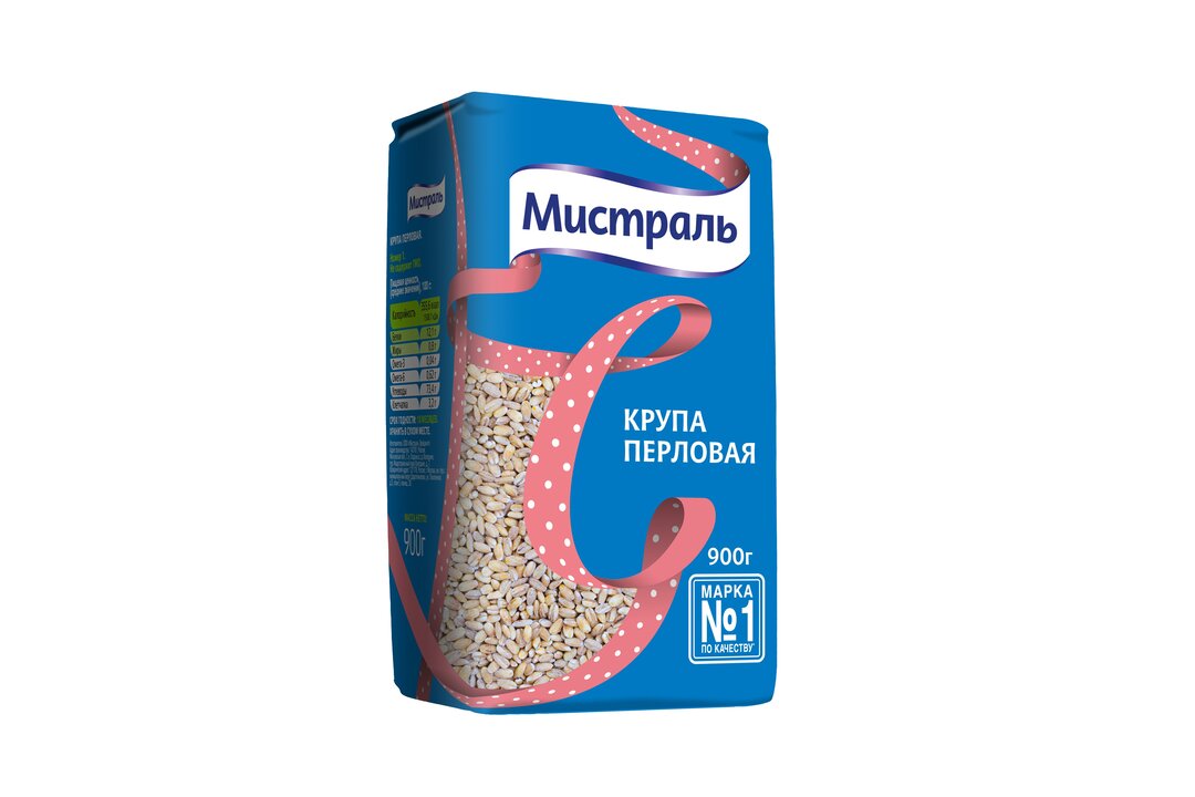 

Крупа перловая Мистраль 900 г