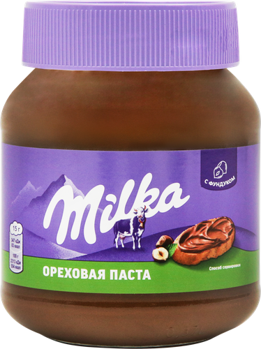 

Паста ореховая Milka с добавлением какао 350 г