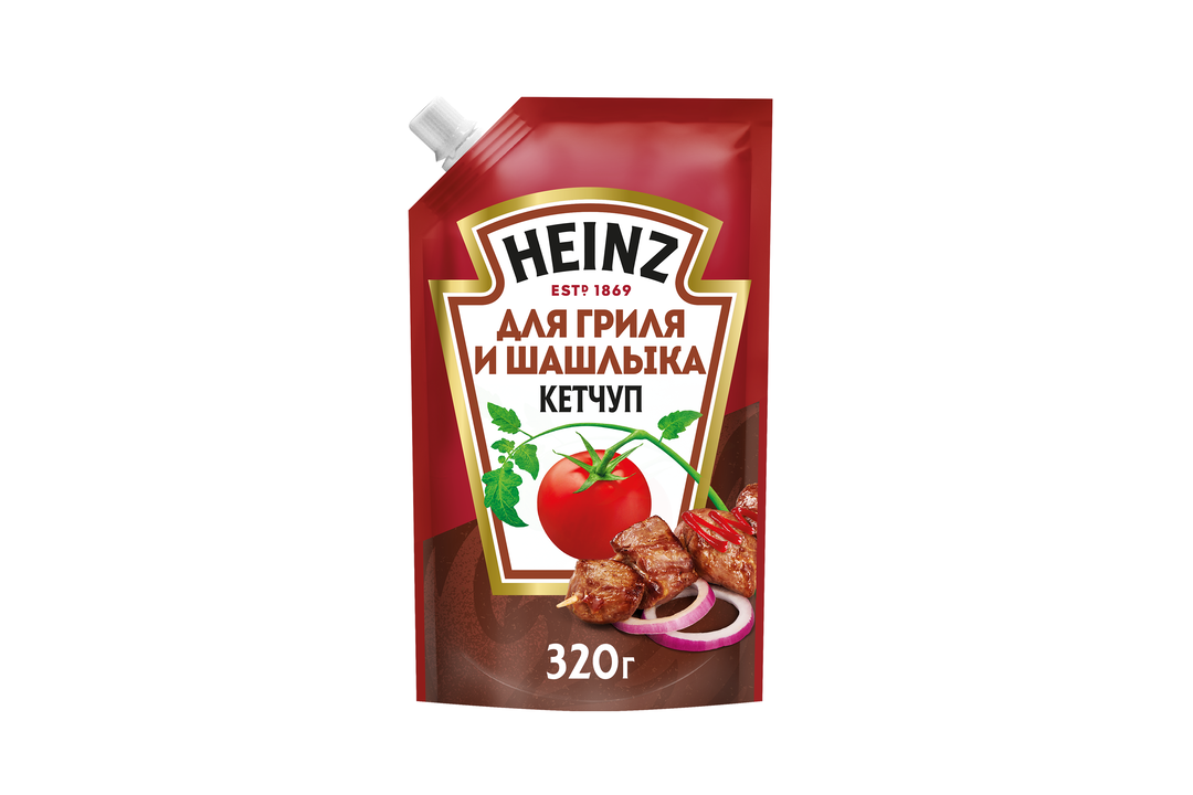 

Томатный кетчуп Heinz для гриля и шашлыка 320 г