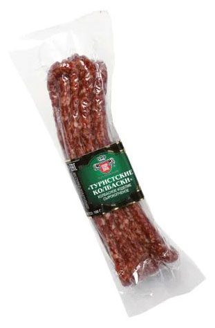 

Колбаски Велес туристские сырокопченые 100 г