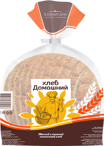 Хлеб Акопян Г.С Домашний подовый нарезка 320 г