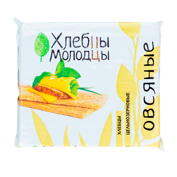 Хлебцы Хлебцы Молодцы овсяные 100 г