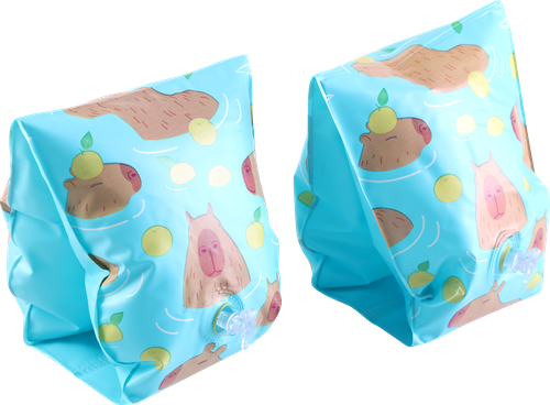 

Нарукавники для плавания надувные Actiwell Aqua Капибара 23 х 15 см