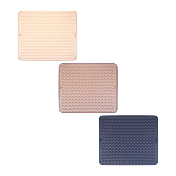 Vetta коврик для сушки посуды, 48х30см, 260г, силикон, 3 цвета