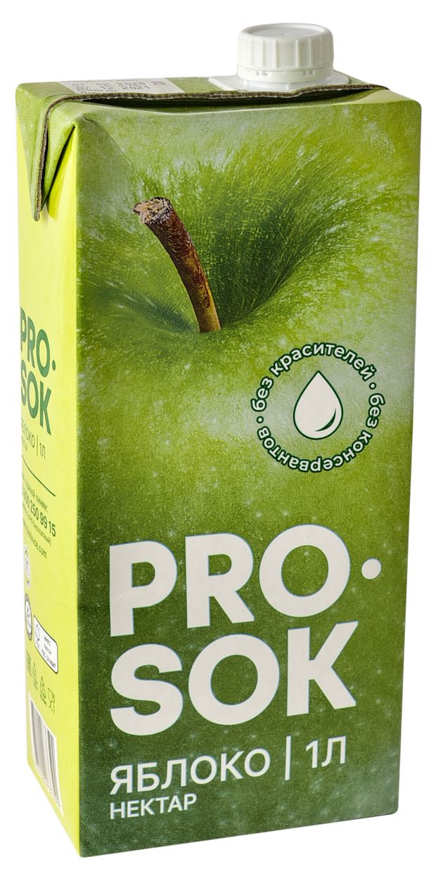 

Нектар Pro Sok Яблоко 1 л