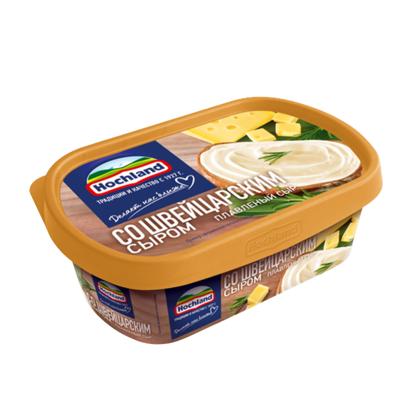 Сыр Hochland плавленый Сырная классика со швейцарским сыром 200 г