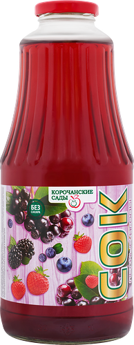 Сок Корочанские Сады из лесных ягод 1 л