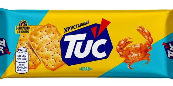 Крекер Tuc со вкусом краба 100г