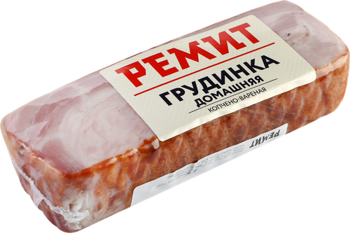 

Грудинка из свинины варено-копченая Ремит Домашняя 390 г