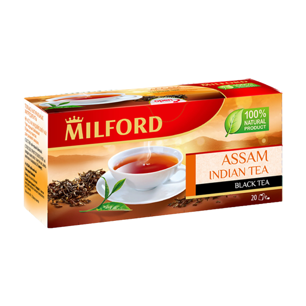 Чай Milford Ассам Индийский черный 20 пакетиков