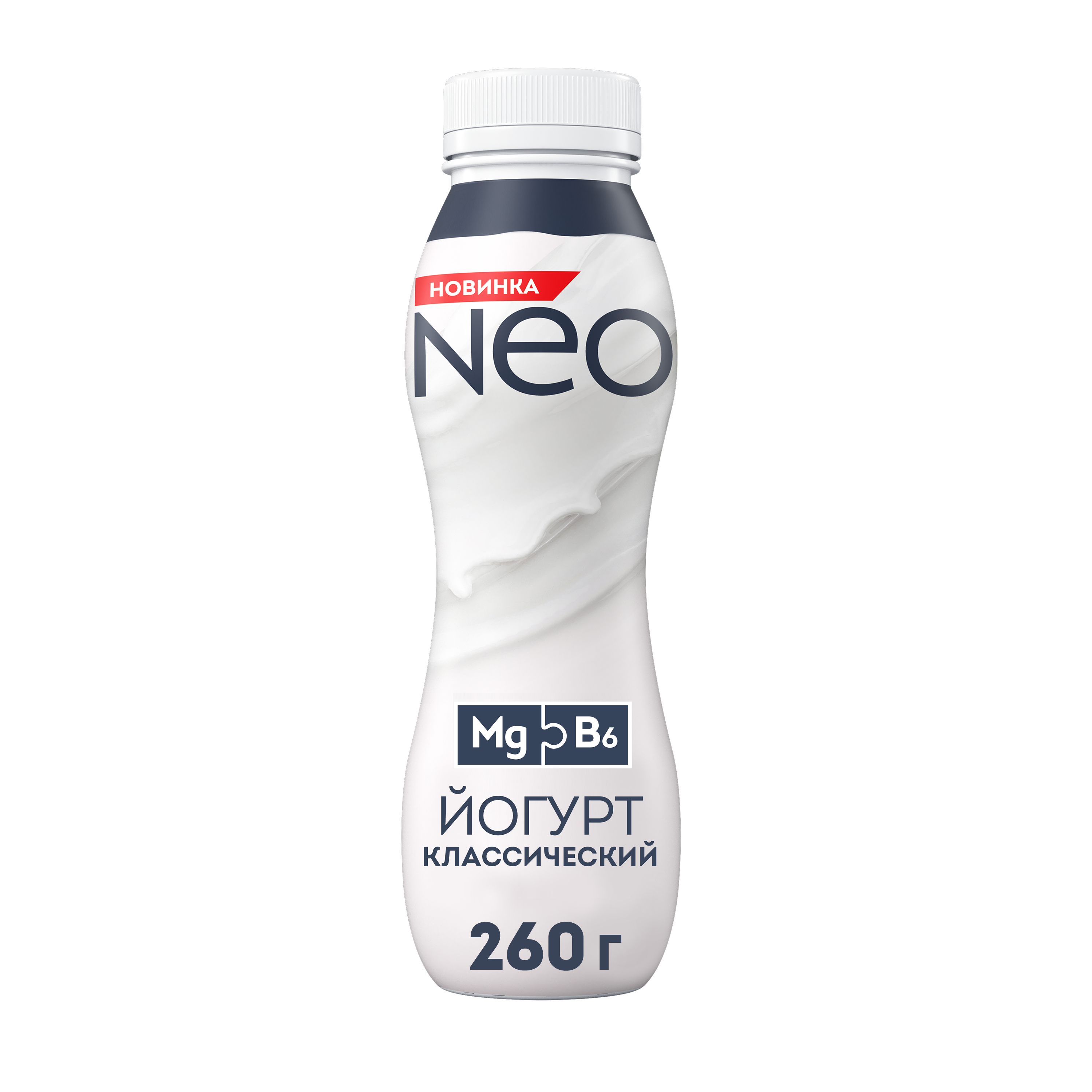 

Йогурт Neo классический обогащенный магнием и витамином B6 1.8% 260 г