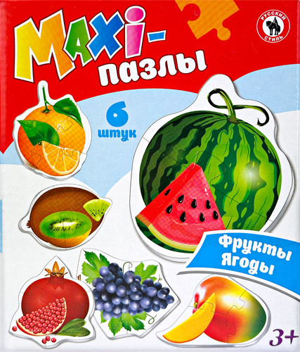 

Игра детская настольная Русский стиль Макси-пазлы, Арт. 2540 1 шт игра в ассортименте