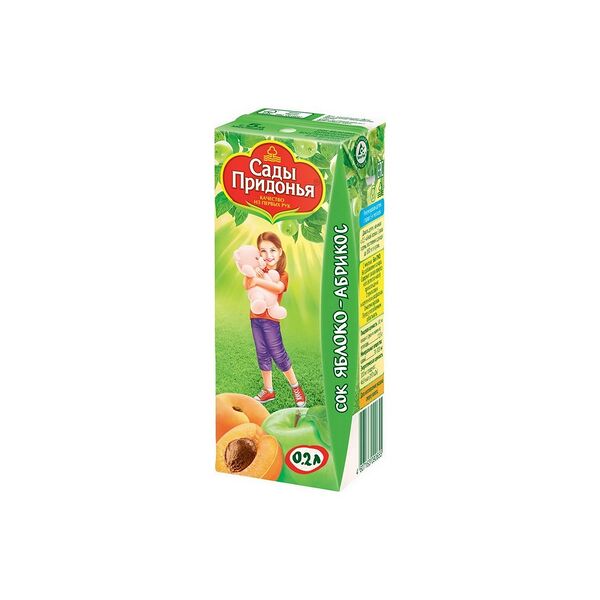 Сок ябл-абрик 5+ 200мл ДП Сады Придонья