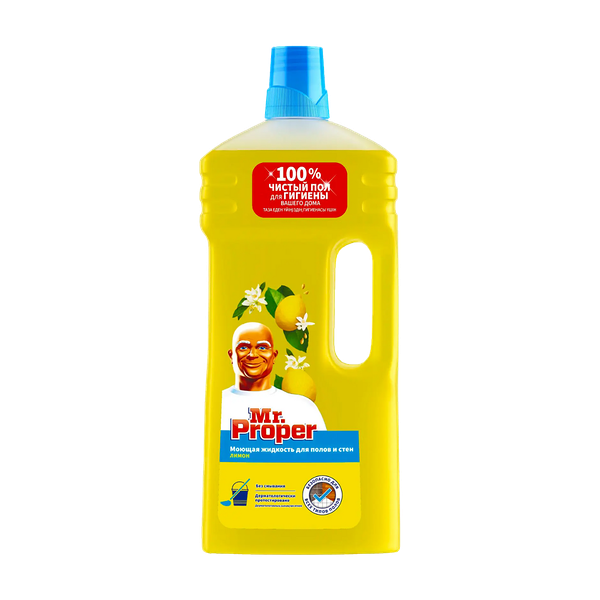 Жидкость Mr.Proper моющая для уборки Универсал Лимон 1.5 л