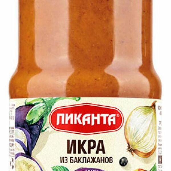 Икра из баклажанов Пиканта 450 г