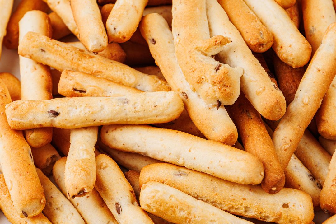 

Хлебные палочки ВкусВилл с льном и кунжутом 150 г