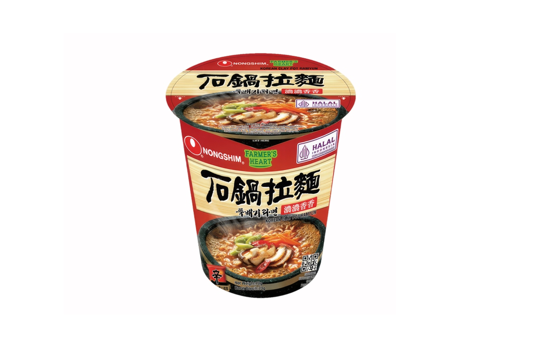 

Лапша Nongshim Clay Pot со вкусом говядины быстрого приготовления 70 г