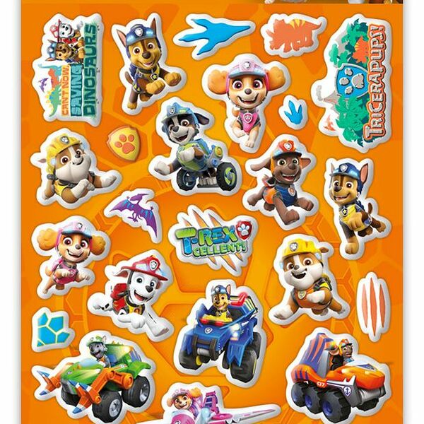 Наклейки Приор Групп Щенячий патруль объемные АКС-1111 110*200см