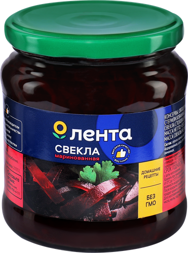 

Свекла маринованная ЛЕНТА столовая