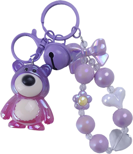 Брелок Удачная тема Мишка в ассортименте 1 шт.