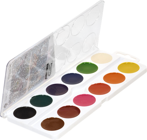 

Акварель Schoolformat Smart Dino 12 цветов, без кисточки