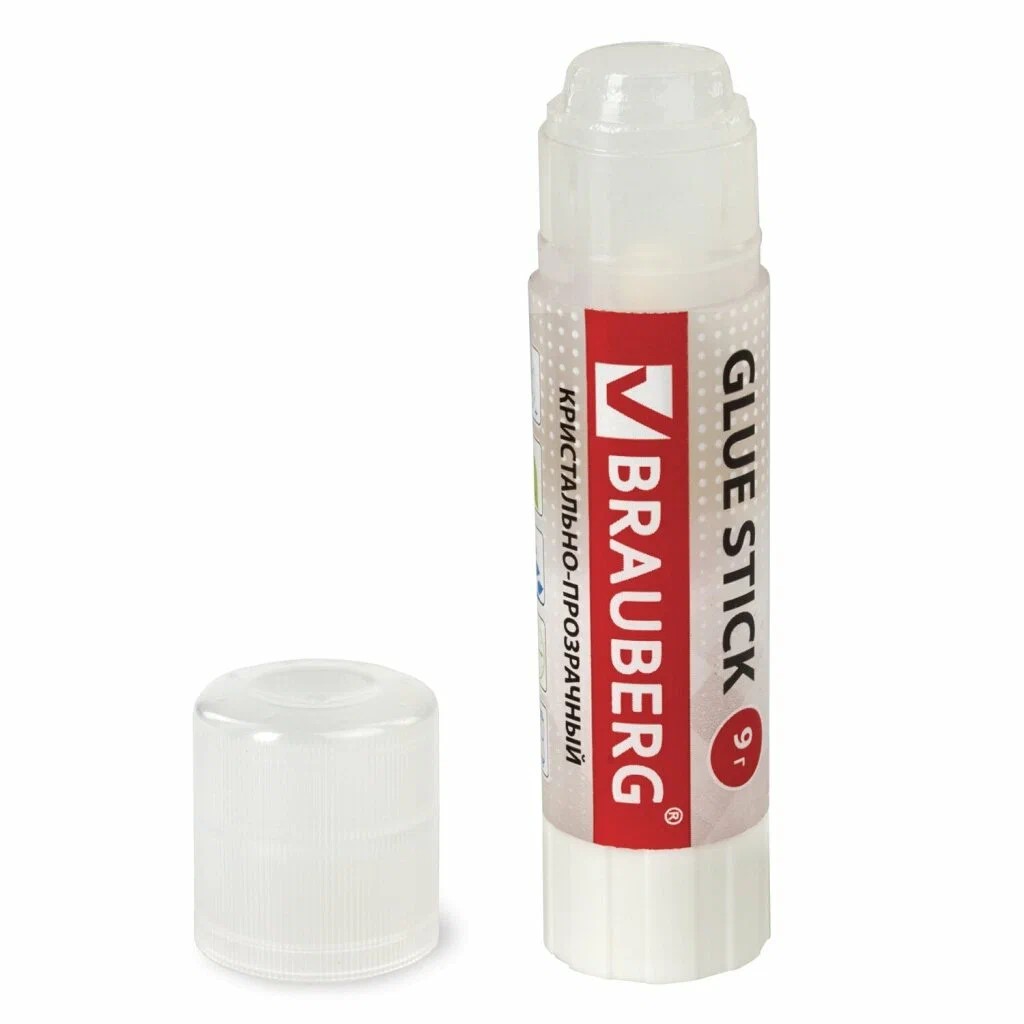 

Клей-карандаш Brauberg Crystal прозрачный 9 г