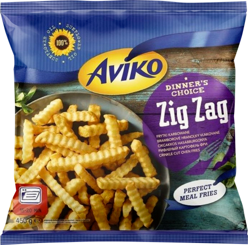 

Картофель Aviko Голд Фри Волнистый 450 г