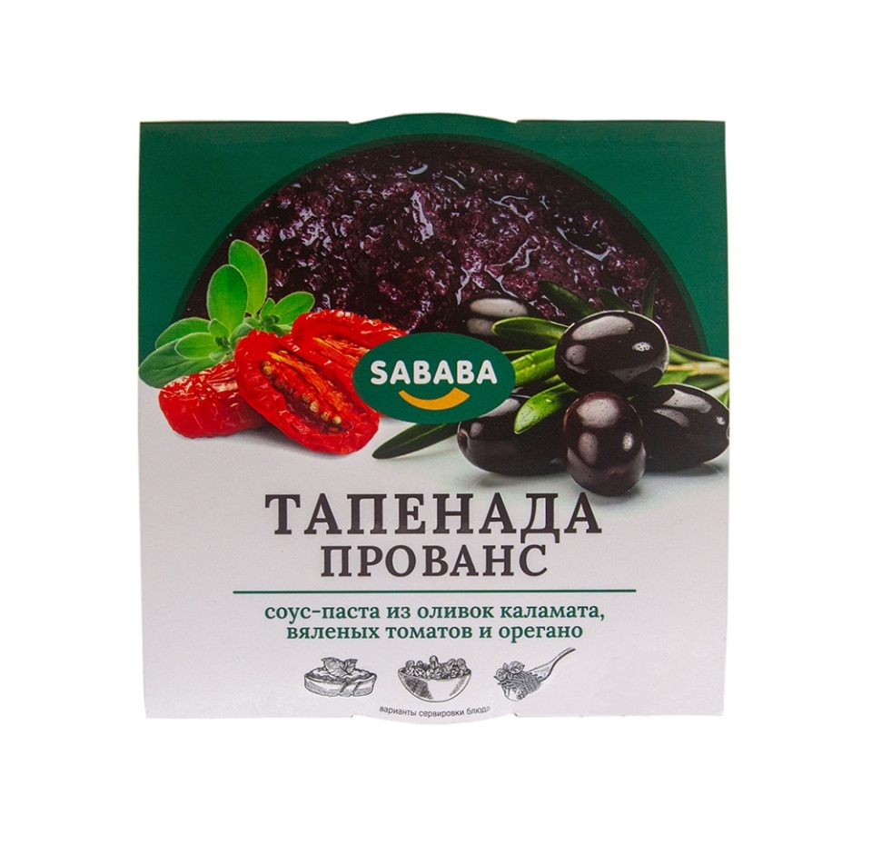 

Тапенада Sababa Прованс 150 г