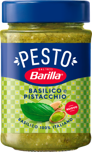 

Соус Barilla Песто с базиликом и фисташками 190 г