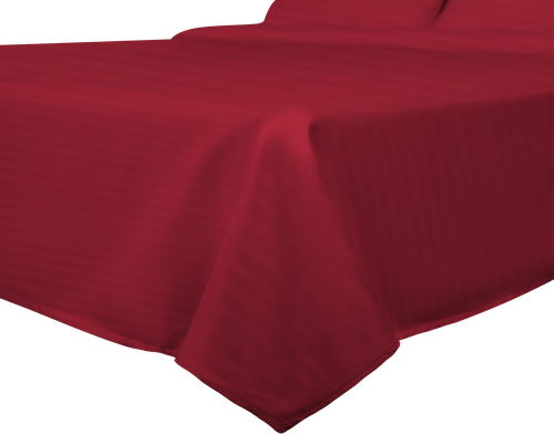 

Простыня Homeclub 200х220 см, бордовая, страйп-сатин