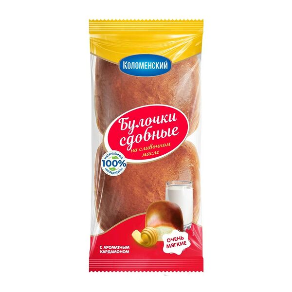 Булочки Коломенский Сдобные с кардамоном 200 г