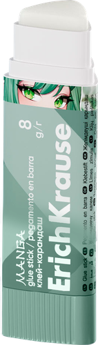 

Клей-карандаш ErichKrause Prism Manga дизайн в ассортименте 8 г