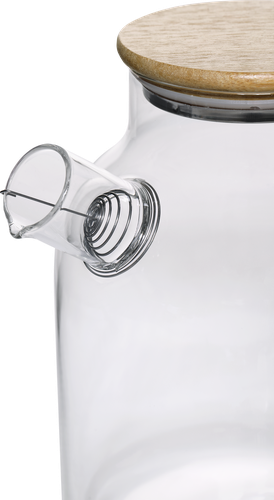 

Чайник заварочный Homeclub Ginger боросиликатное стекло 1.5 л арт. GT-01