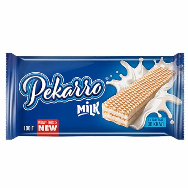 Вафли Pekarro Milk с начинкой 100 г