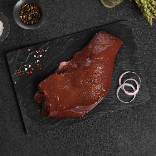 

Говяжья печень (субпродукт из мороженого сырья) ЛЕНТА FRESH СП до 500 г