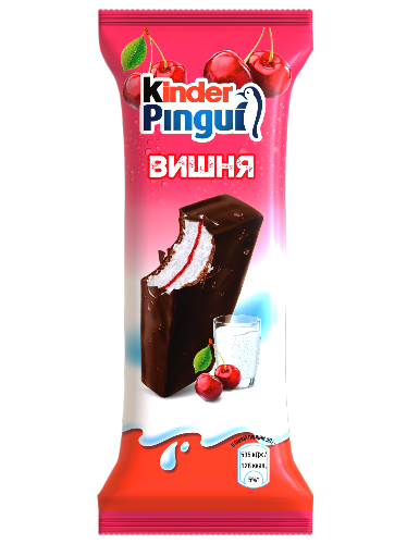 

Пирожное Kinder Pingui бисквитное с вишней 30 г