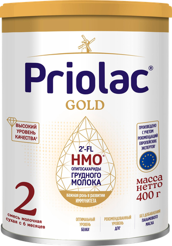 

Заменитель грудного молока Priolac Gold 2 400 г