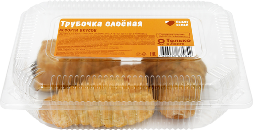 

Трубочка Выбор семьи слоеная 200 г