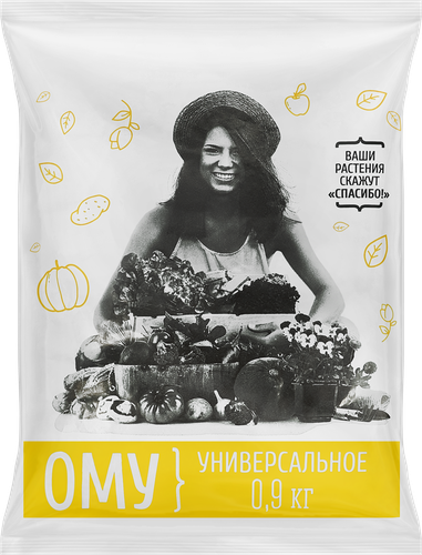 

Удобрение минеральное Нов-Агро Универсальное ОМУ 900 г