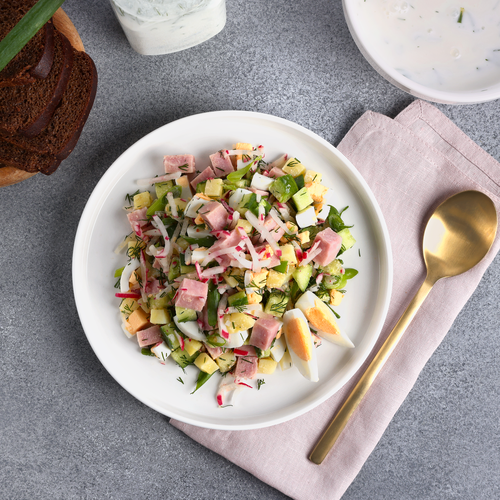 

Набор для окрошки Лента Fresh с ветчиной вес