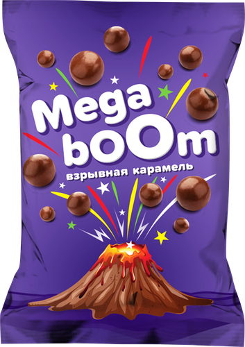 

Драже шоколадное Кондитер профи Megaboom со взрывной карамелью 40 г