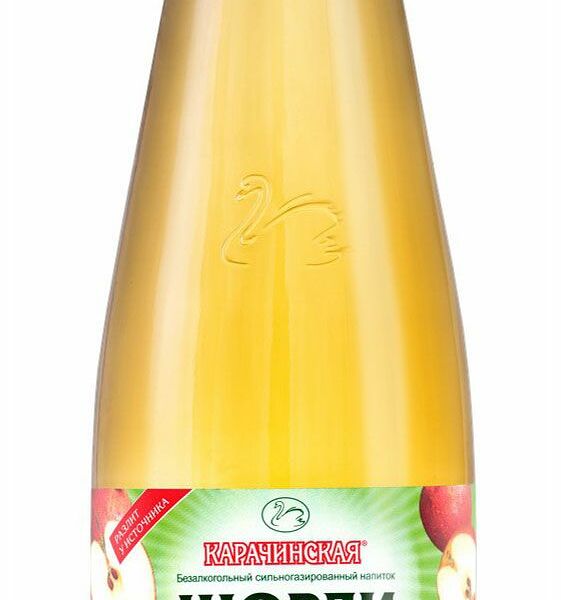 Напиток Карачинская Шорли Яблочный сильногазированный 0.5л