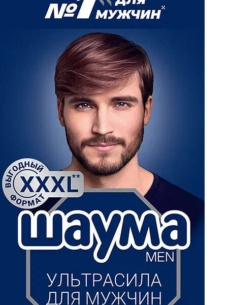 Шампунь Шаума для ежедневного применения Для мужчин Ultra Сила 1000 мл