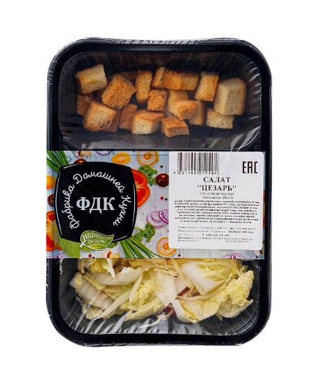

Салат Фабрика домашней кухни Цезарь 150 г